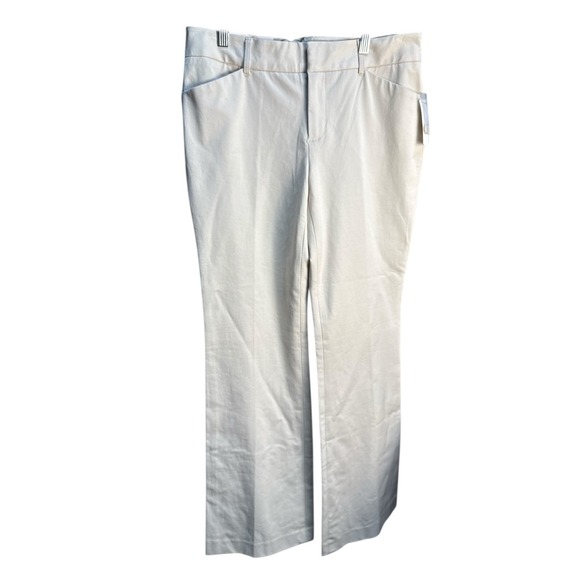 GAP Pants - Gap Dress Pants Womens Beige Curvy Fit Flared Leg Mid Rise Workwear Casual 6R